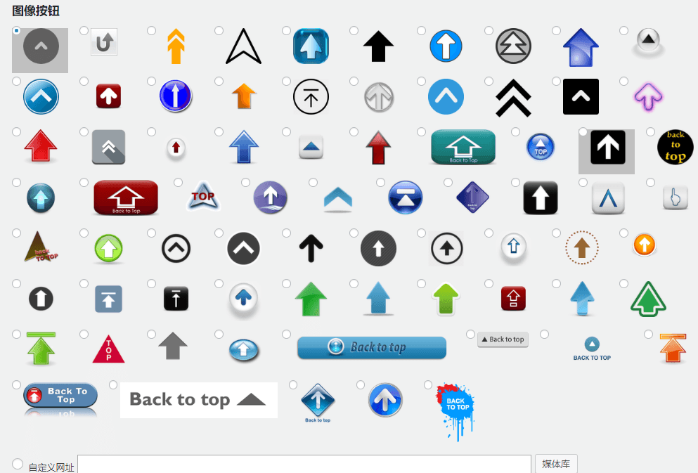 简单给WordPress网站添加按钮返回顶部按钮