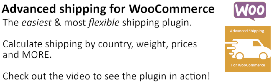 WooCommerce Advanced Shipping