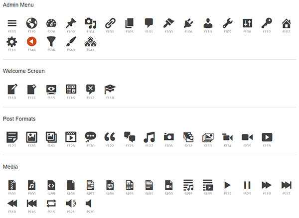 wordpress图标文件