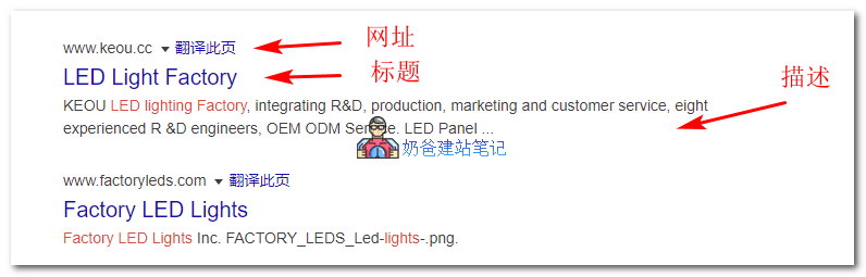 搜索引擎结果页