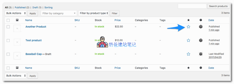 featured products特色商品