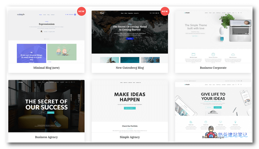 简单的WP商城主题