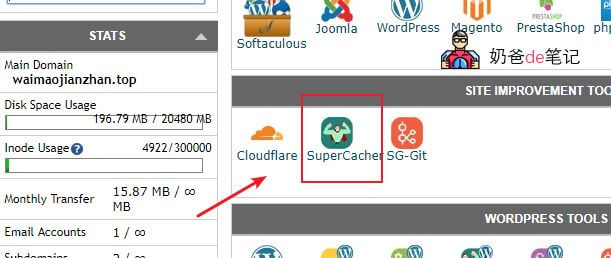 siteground SuperCacher