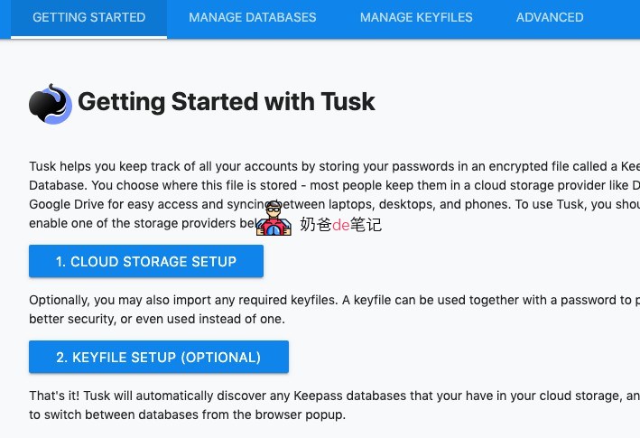 KeePass Tusk - Password Access and Autofill