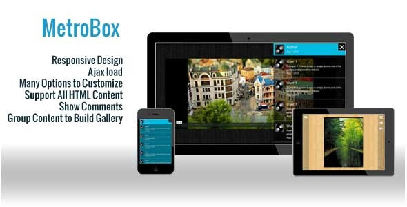 MetroBox - Responsive LightBox