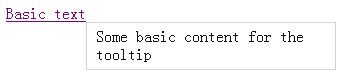 jquery的Tooltip插件 qtip使用详细说明 - Web前端