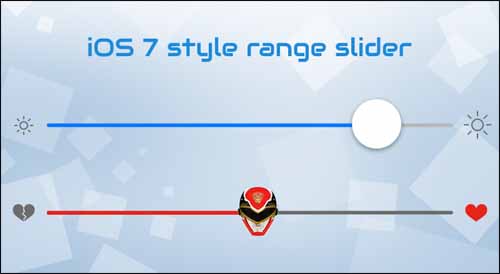 Powerange iOS 7 Style Range Slider Powerange iOS 7 Style Range Slider