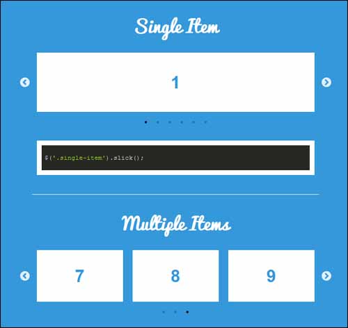 Slick jQuery Responsive Touch Carousel Free Slider Plugin Slick jQuery Responsive Touch Carousel Free Slider Plugin